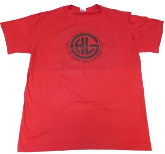 Tričko HL Ghetto -Logo red/black