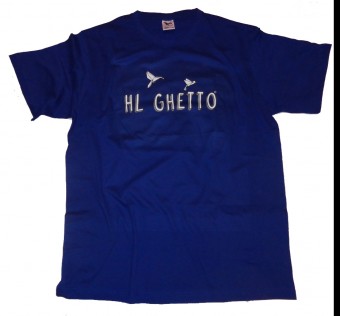 Pánské tričko HL Ghetto - Origami royal blue