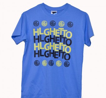 Dětské tričko HL GHETTO - Style sky blue