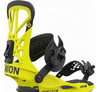 Snowboardové vázání UNION - Flite Pro Hazard Yellow 